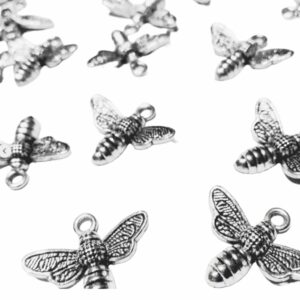 20 Dijes abeja abejita souvenir 2 cm x 1,7 cm