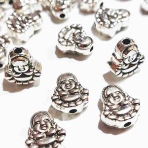 30 Dijes Buda Pasante 1,1 Cm X 1 Cm